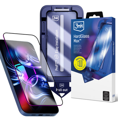 3mk HardGlass Max tempered glass for iPhone 15 Pro_0