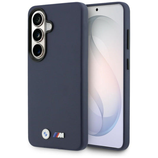 BMW M Metal Logo MagSafe Case for Samsung Galaxy S26 - Navy Blue_0