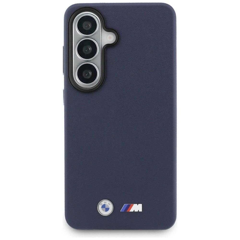 BMW M Metal Logo MagSafe Case for Samsung Galaxy S26 - Navy Blue_2