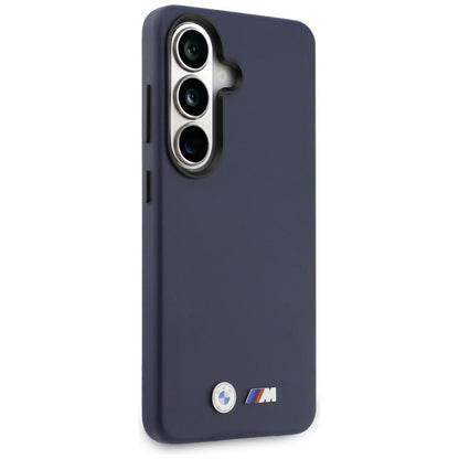 BMW M Metal Logo MagSafe Case for Samsung Galaxy S26 - Navy Blue_3