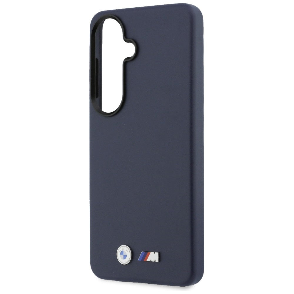BMW M Metal Logo MagSafe Case for Samsung Galaxy S26 - Navy Blue_5