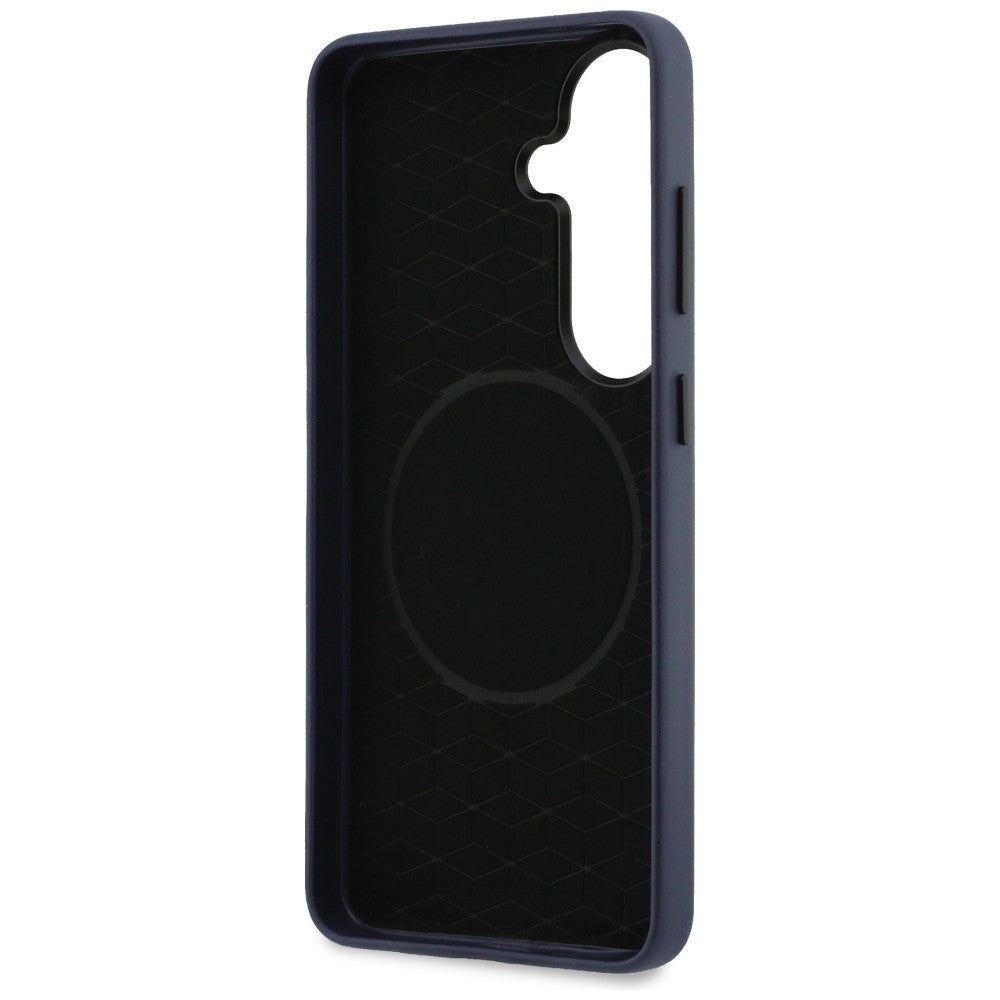 BMW M Metal Logo MagSafe Case for Samsung Galaxy S26 - Navy Blue_6
