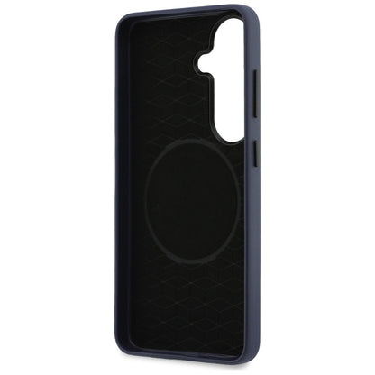 BMW M Metal Logo MagSafe Case for Samsung Galaxy S26 - Navy Blue_6