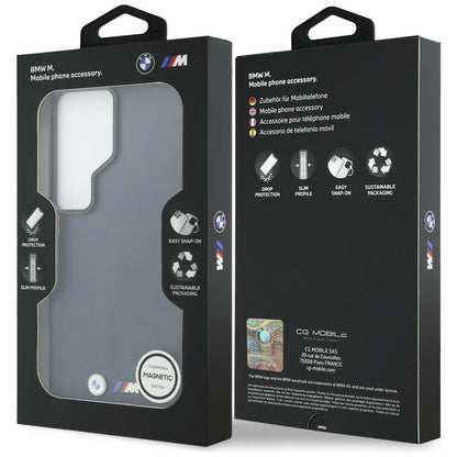 BMW M Metal Logo MagSafe Case for Samsung Galaxy S26 Ultra - Navy Blue_7