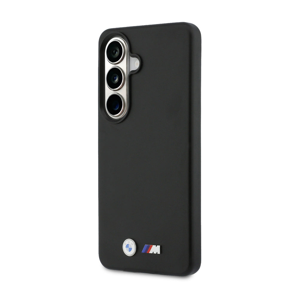 BMW M Metal Logo MagSafe Case for Samsung Galaxy S26+ - Black_1