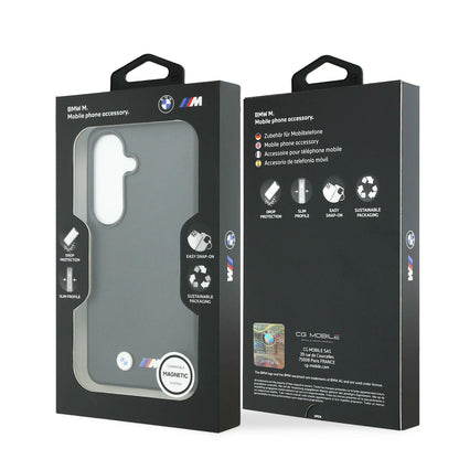 BMW M Metal Logo MagSafe Case for Samsung Galaxy S26+ - Black_7