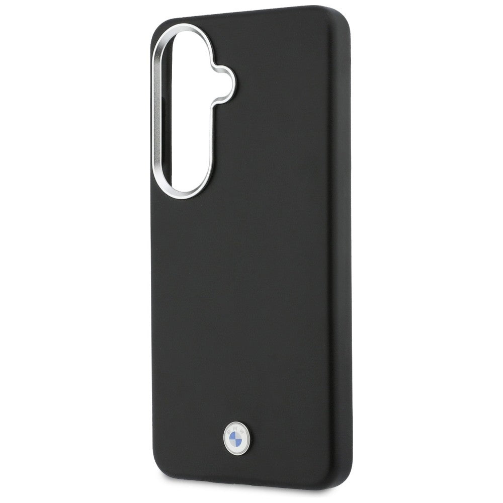 BMW Sign Metal Logo MagSafe Case for Samsung Galaxy S26+ - Black_5