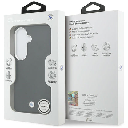 BMW Sign Metal Logo MagSafe Case for Samsung Galaxy S26+ - Black_7