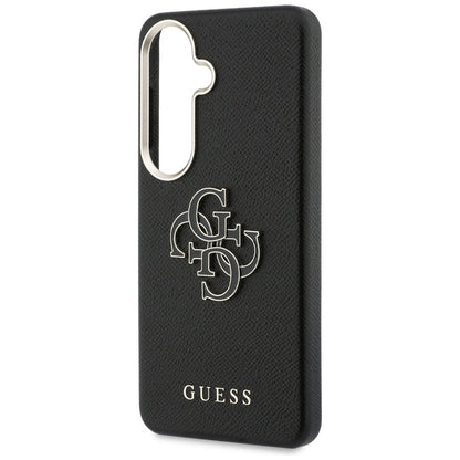 Guess Grained Big 4G Metal Logo case for Samsung Galaxy S26+ - black_5