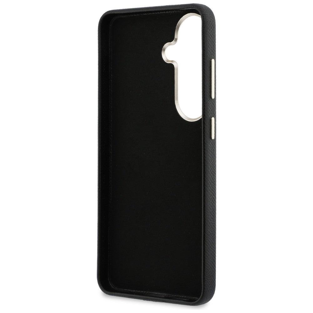 Guess Grained Big 4G Metal Logo case for Samsung Galaxy S26+ - black_6