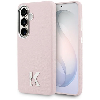 Karl Lagerfeld K Metal Logo MagSafe Case for Samsung Galaxy S26 - Pink_0