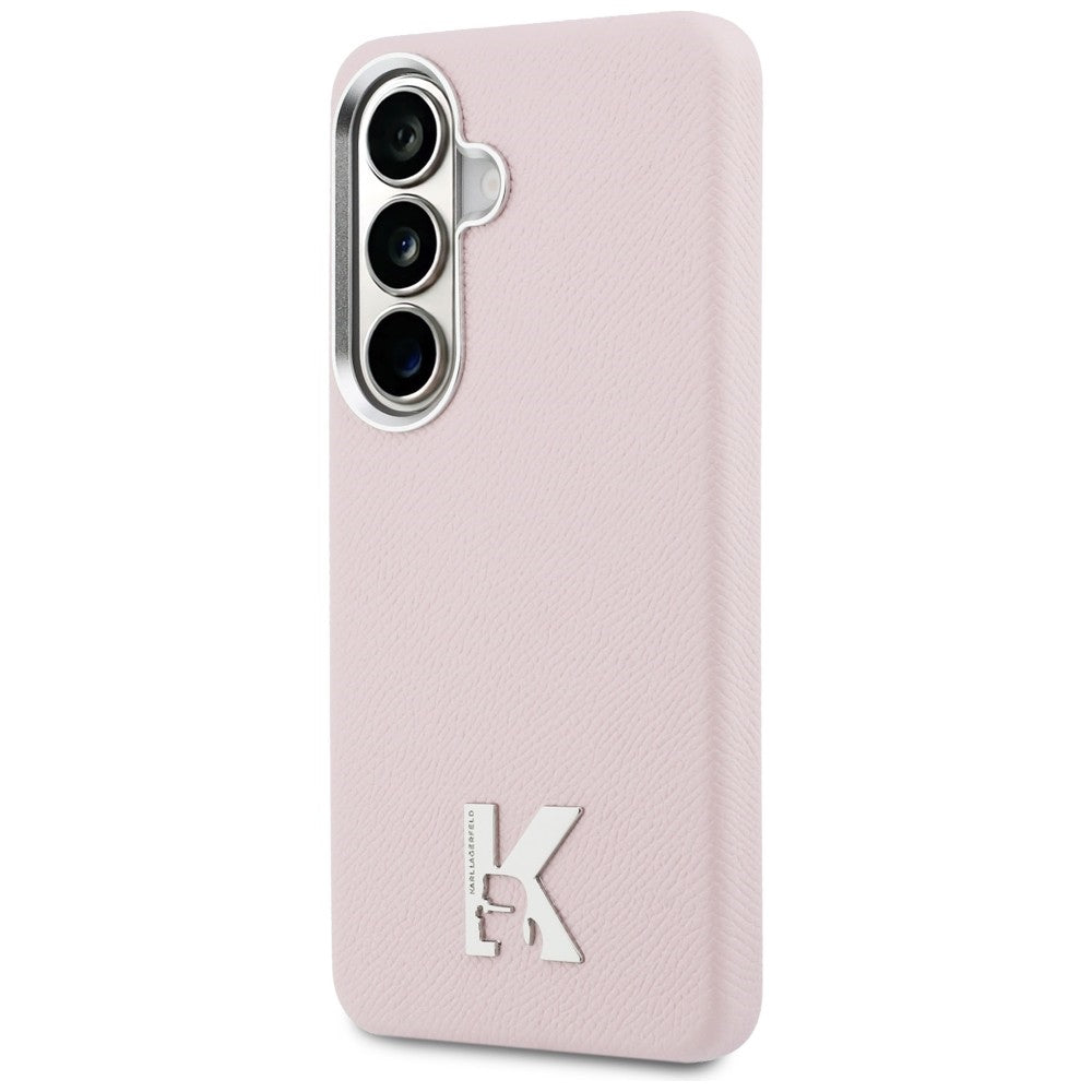 Karl Lagerfeld K Metal Logo MagSafe Case for Samsung Galaxy S26 - Pink_1