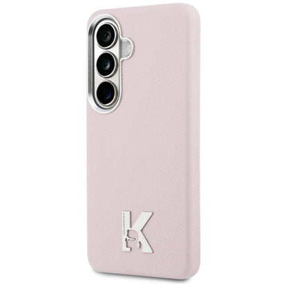 Karl Lagerfeld K Metal Logo MagSafe Case for Samsung Galaxy S26 - Pink_1