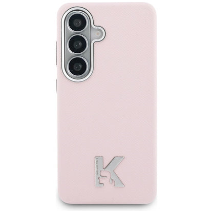 Karl Lagerfeld K Metal Logo MagSafe Case for Samsung Galaxy S26 - Pink_2