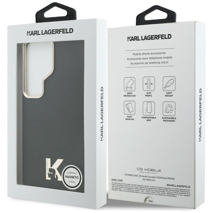 Karl Lagerfeld K Metal Logo MagSafe Case for Samsung Galaxy S26 Ultra - Black_7