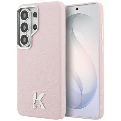 Karl Lagerfeld K Metal Logo MagSafe Case for Samsung Galaxy S26 Ultra - Pink_0