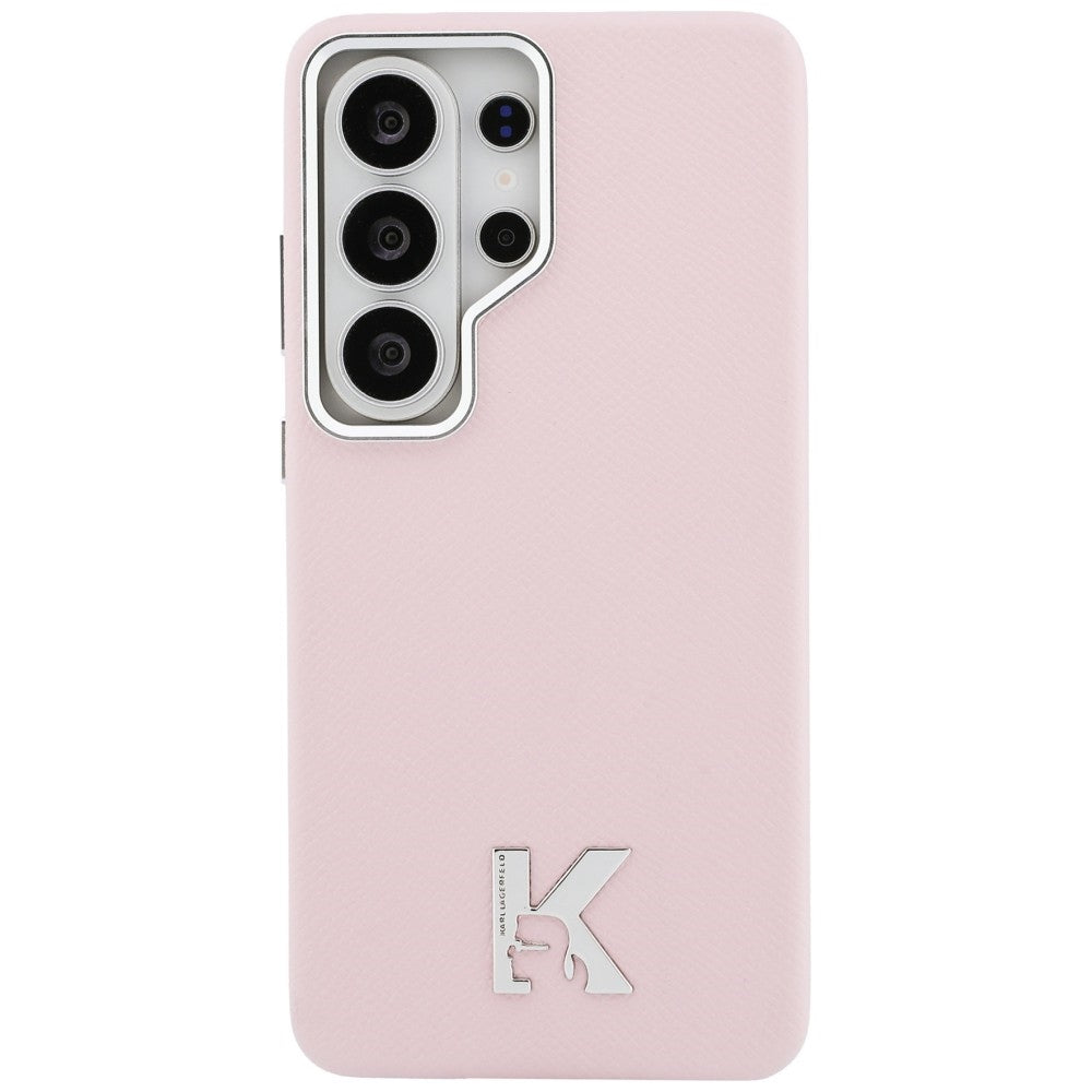 Karl Lagerfeld K Metal Logo MagSafe Case for Samsung Galaxy S26 Ultra - Pink_2