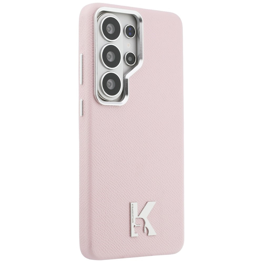 Karl Lagerfeld K Metal Logo MagSafe Case for Samsung Galaxy S26 Ultra - Pink_3