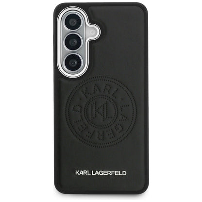 Karl Lagerfeld Perforated KL MagSafe Case for Samsung Galaxy S26+ - Black_2