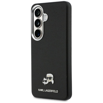 Etui Karl Lagerfeld Saffiano KC Metal    Logo MagSafe do Samsung Galaxy S26 czarny_1
