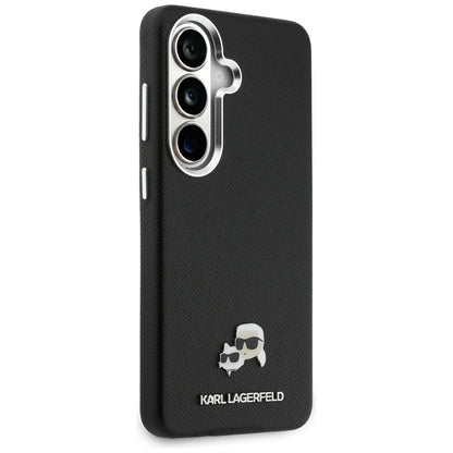 Etui Karl Lagerfeld Saffiano KC Metal    Logo MagSafe do Samsung Galaxy S26 czarny_3