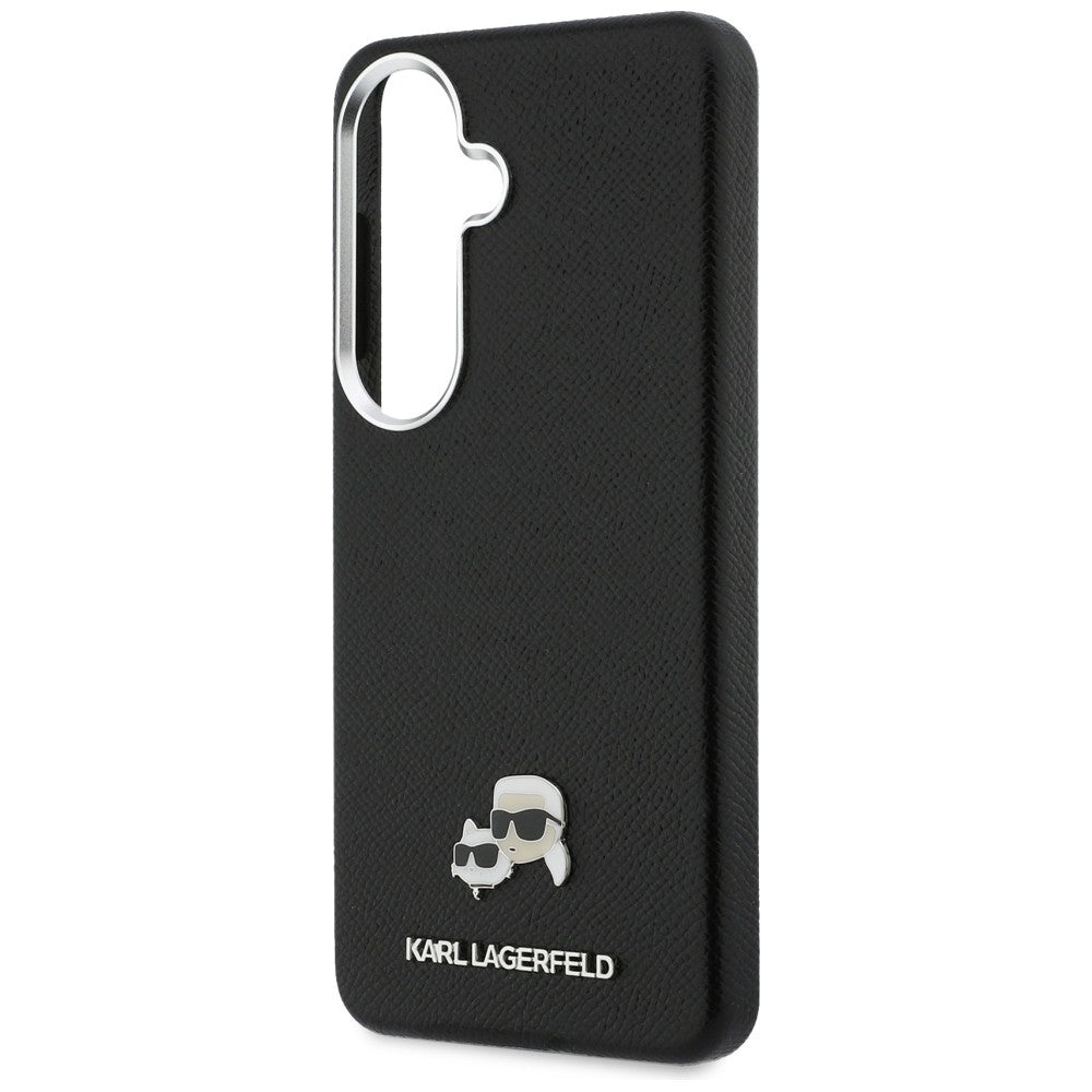 Etui Karl Lagerfeld Saffiano KC Metal    Logo MagSafe do Samsung Galaxy S26 czarny_5