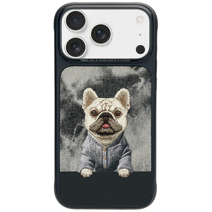 Nimmy Gentle Pets Series Dog MagSafe case for iPhone 17 Pro - black_0
