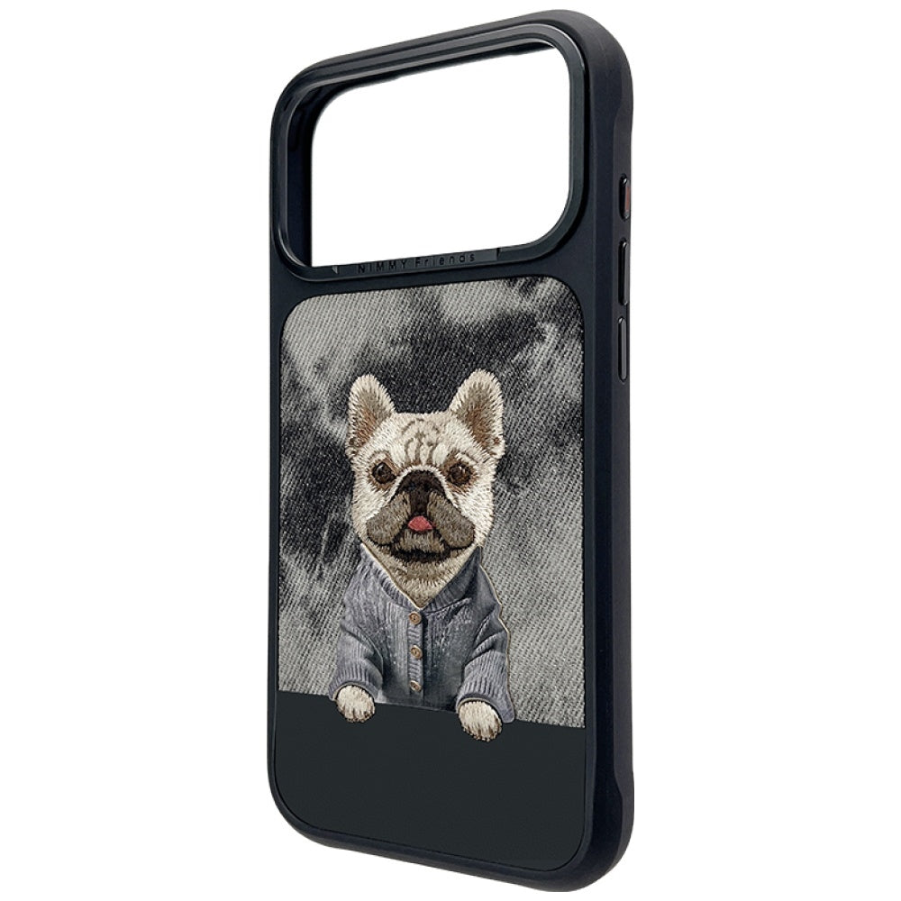 Nimmy Gentle Pets Series Dog MagSafe case for iPhone 17 Pro - black_1