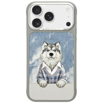 Nimmy Gentle Pets Series Dog MagSafe case for iPhone 17 Pro Max - gray_0