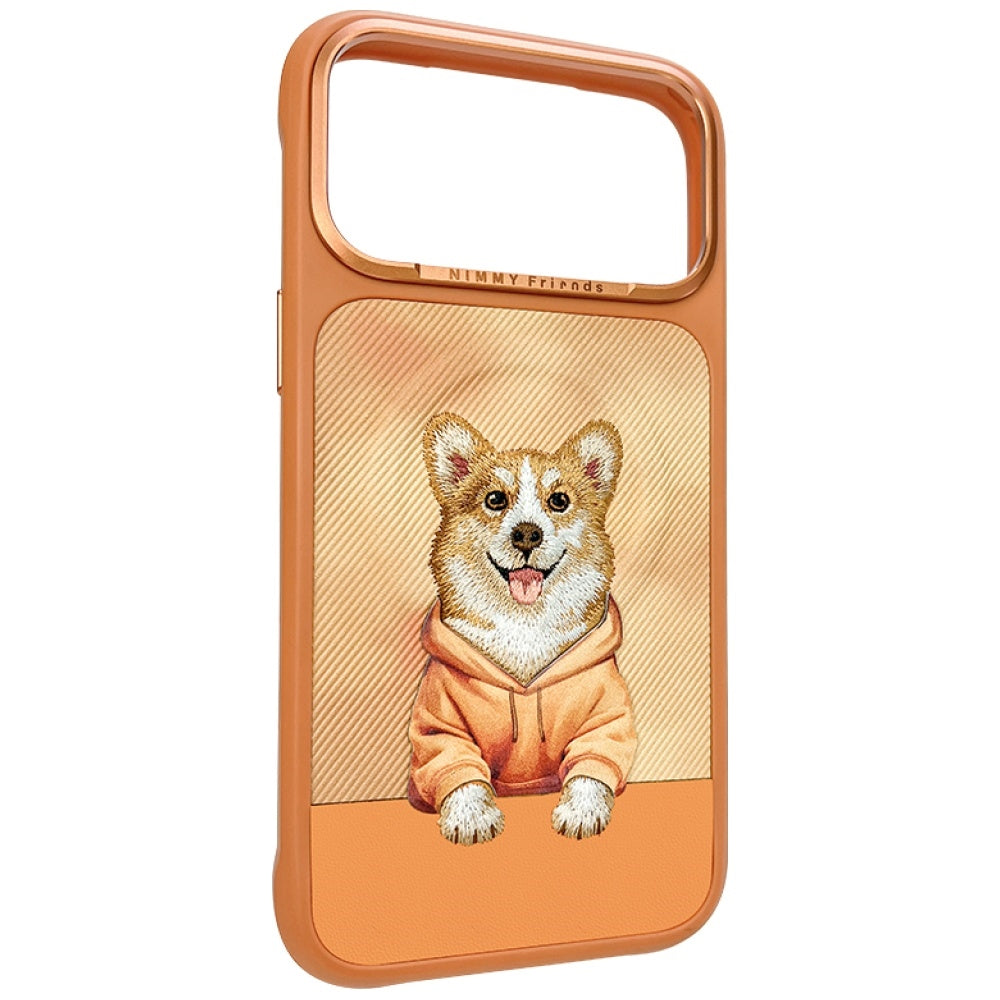 Nimmy Gentle Pets Series Dog MagSafe case for iPhone 17 Pro - orange_2