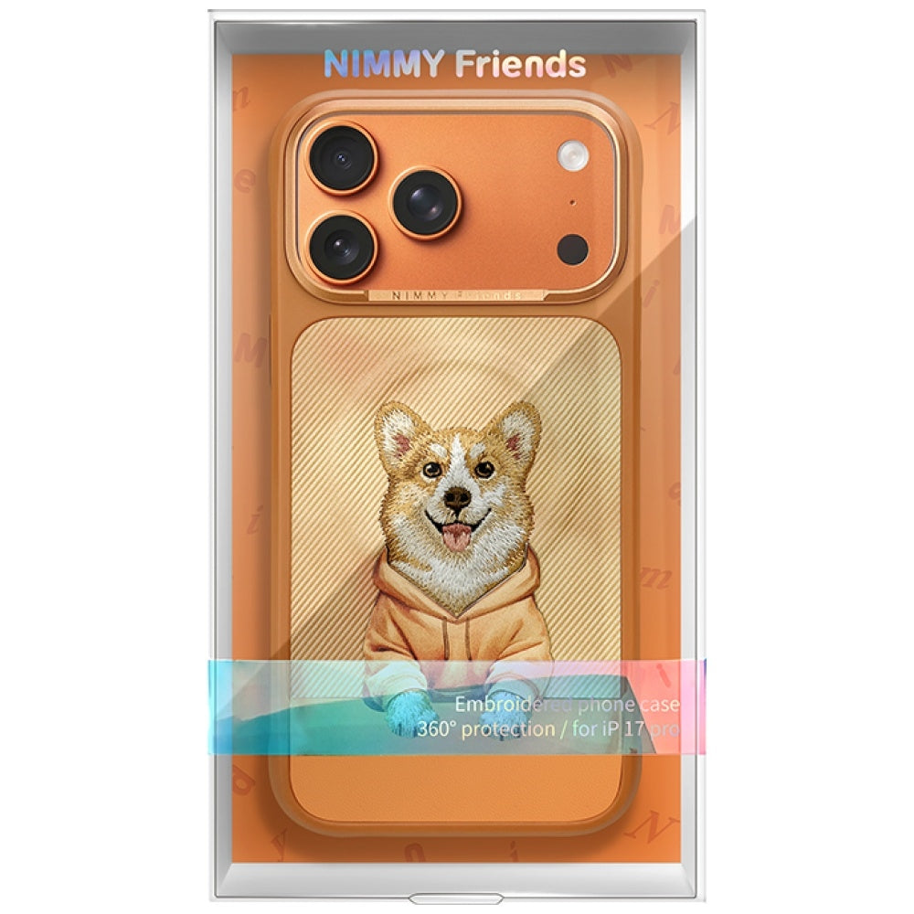 Nimmy Gentle Pets Series Dog MagSafe case for iPhone 17 Pro - orange_6