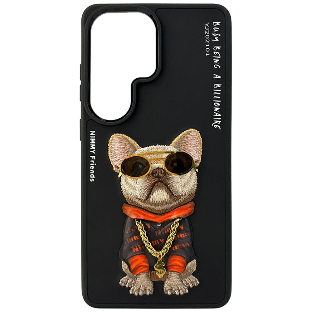 Nimmy Glasses Cool Dog Case for Samsung Galaxy S26 Ultra - Black_0