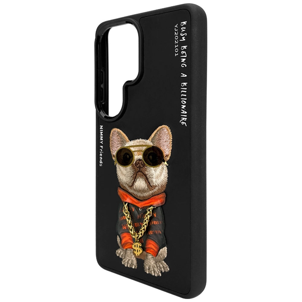 Nimmy Glasses Cool Dog Case for Samsung Galaxy S26 Ultra - Black_1