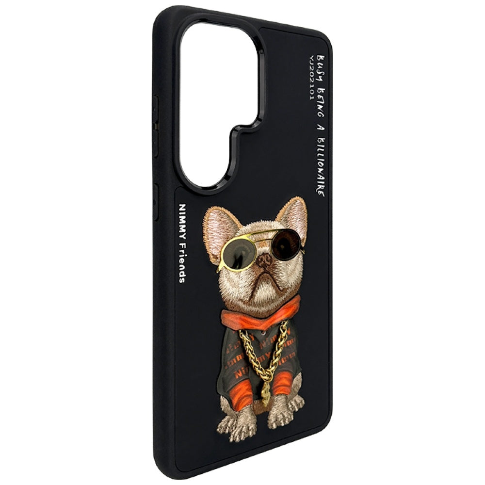 Nimmy Glasses Cool Dog Case for Samsung Galaxy S26 Ultra - Black_2