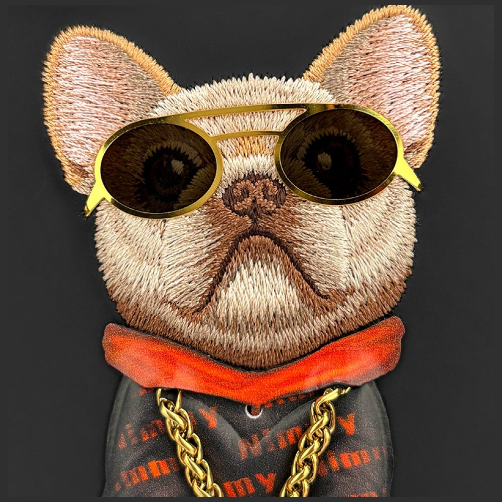 Nimmy Glasses Cool Dog Case for Samsung Galaxy S26 Ultra - Black_5