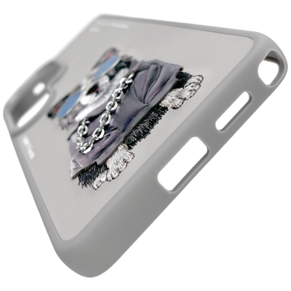 Nimmy Glasses Cool Dog Case for Samsung Galaxy S26 Ultra - Gray_3