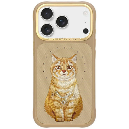 Nimmy Lucky Fashion Cat MagSafe case for iPhone 17 Pro - brown_0