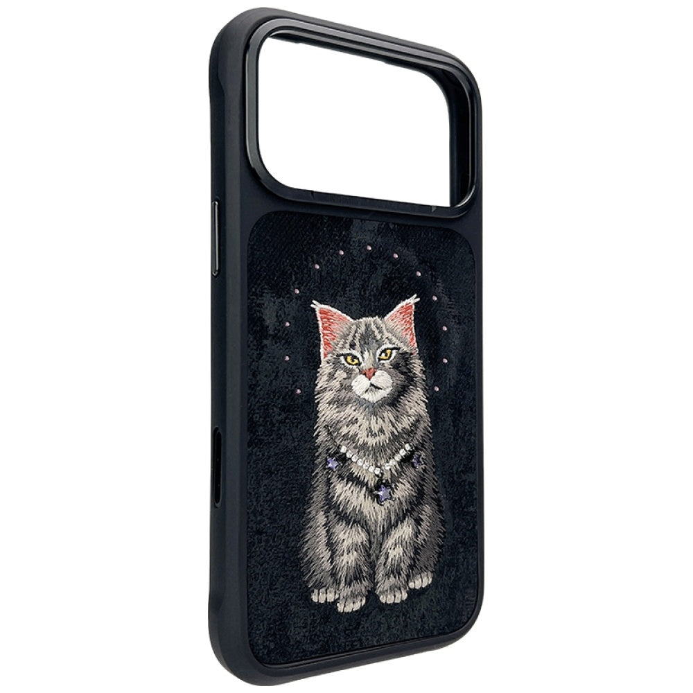 Nimmy Lucky Fashion Cat MagSafe case for iPhone 17 Pro - black_2