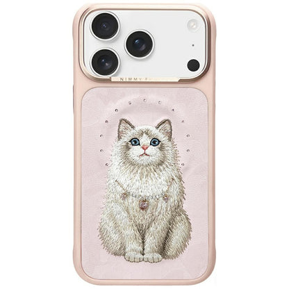 Nimmy Lucky Fashion Cat MagSafe case for iPhone 17 Pro - pink_0