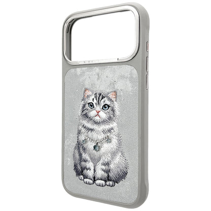 Nimmy Lucky Fashion Cat MagSafe case for iPhone 17 Pro - gray_1