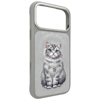 Nimmy Lucky Fashion Cat MagSafe case for iPhone 17 Pro - gray_2