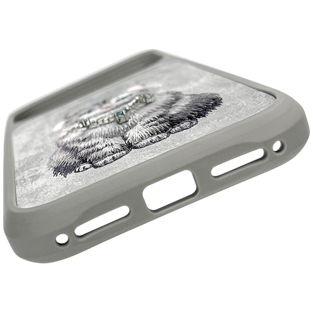 Nimmy Lucky Fashion Cat MagSafe case for iPhone 17 Pro - gray_4