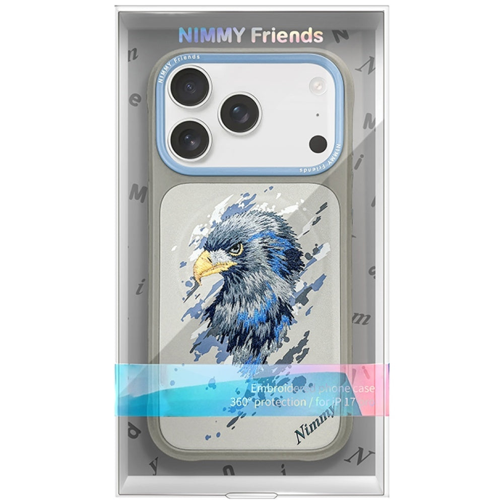 Nimmy Eagle MagSafe case for iPhone 17 Pro - light gray_6
