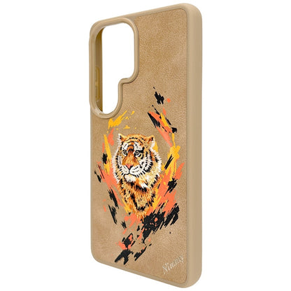 Nimmy Tiger MagSafe Case for Samsung Galaxy S26 Ultra - Brown_1