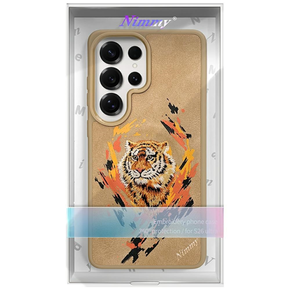 Nimmy Tiger MagSafe Case for Samsung Galaxy S26 Ultra - Brown_7