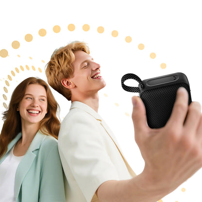 QCY SP2 IP67 Bluetooth Speaker with RGB Backlight and Stereo Mode - Black_6