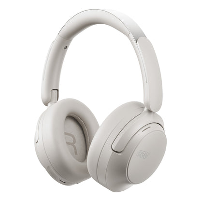 QCY H3S Wireless On-Ear Headphones with LDAC and ANC Noise Cancellation - White_2