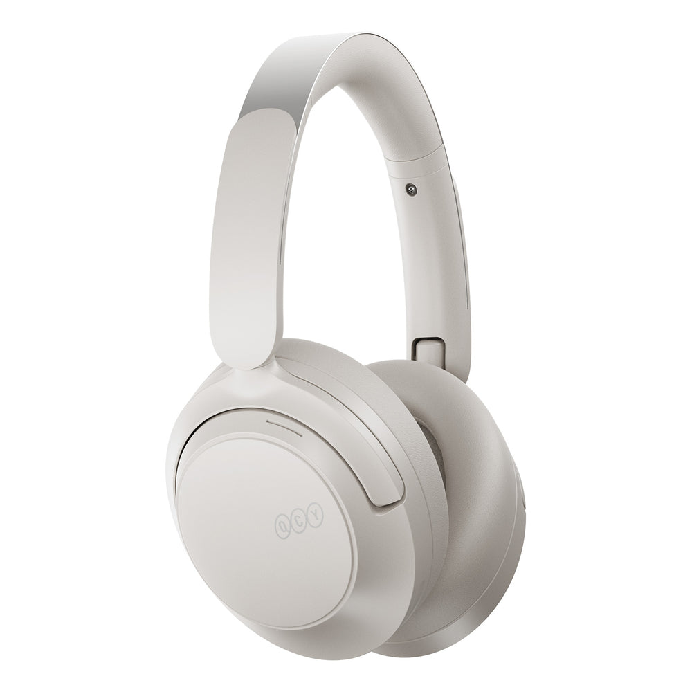 QCY H3S Wireless On-Ear Headphones with LDAC and ANC Noise Cancellation - White_5