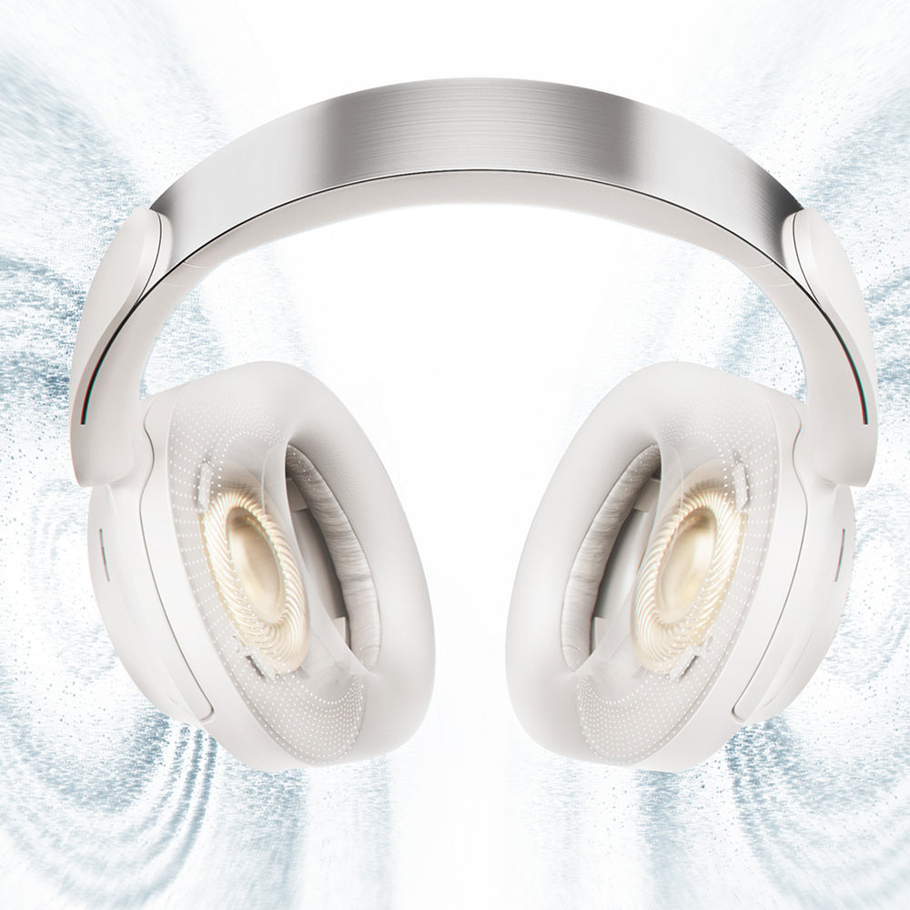 QCY H3S Wireless On-Ear Headphones with LDAC and ANC Noise Cancellation - White_8