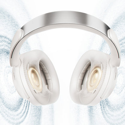 QCY H3S Wireless On-Ear Headphones with LDAC and ANC Noise Cancellation - White_8